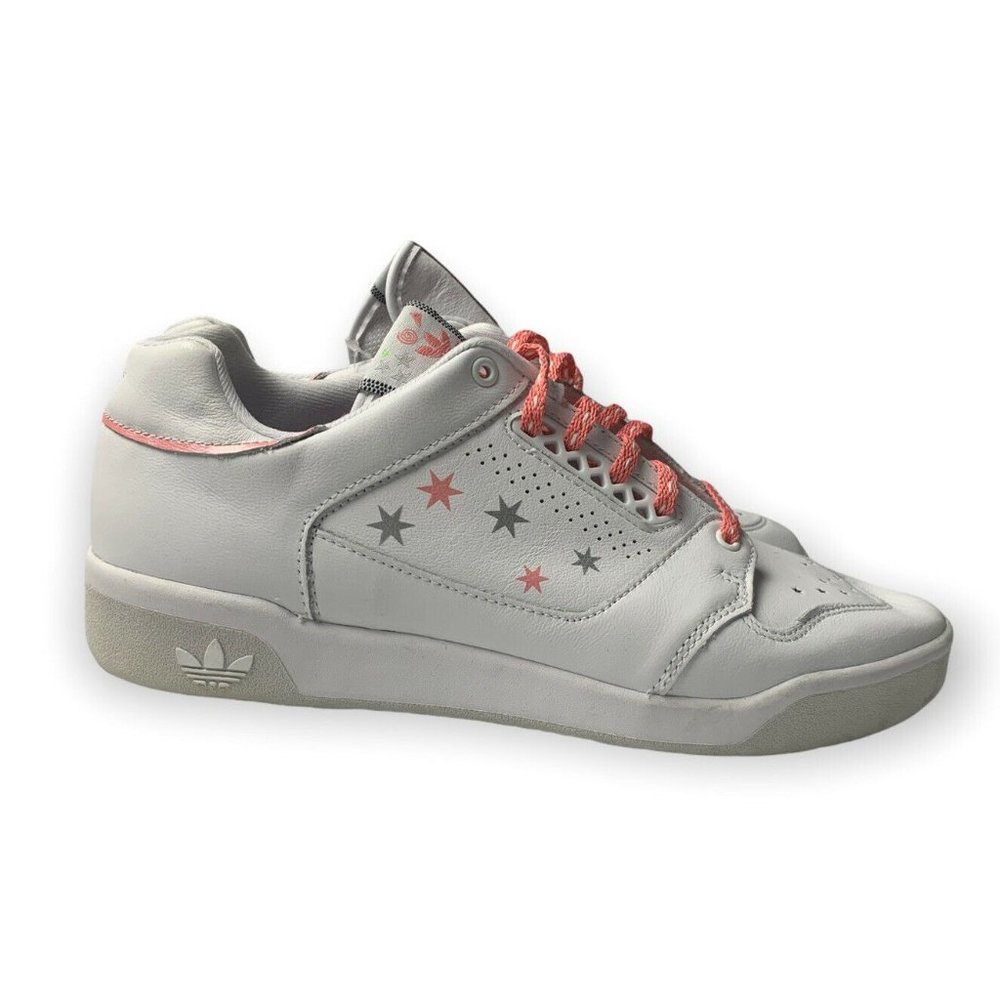 adidas Slamcourt Lace Up Womens Sneakers Shoes Casual - White EF2086 - Picture 1 of 10